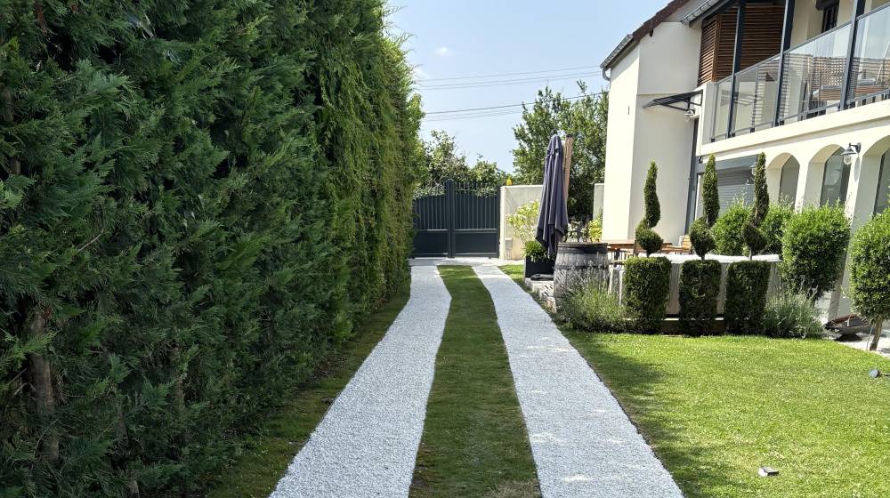 création d'allée pour voiture